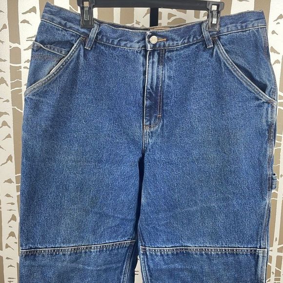 Northeast Outfitters Workwear Mens Flannel Lined Carpenter Jeans sz W38 L30 - Picture 6 of 13